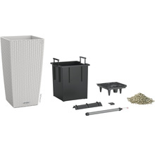 Pot de fleurs avec système d''irrigation et accessoires