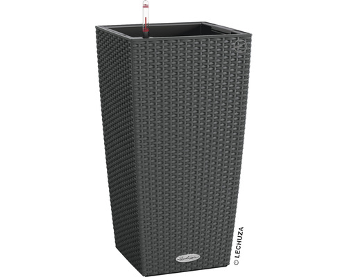 Pflanzvase Lechuza Cubico Cottage 40 Kunststoff LxB 39,5 x 39,5 cm H 75,5 cm granit inkl. 6 L Substrat Pflanzvase Lechuza Cubico Cottage 40 Kunststoff LxB 39,5 x 39,5 cm H 75,5 cm granit inkl. 6 L Substrat