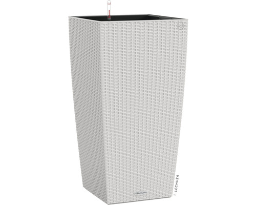 Pflanzvase Lechuza Cubico Cottage 40 Kunststoff LxB 39,5 x 39,5 cm H 75,5 cm grau inkl. 6 L Substrat Pflanzvase Lechuza Cubico Cottage 40 Kunststoff LxB 39,5 x 39,5 cm H 75,5 cm grau inkl. 6 L Substrat