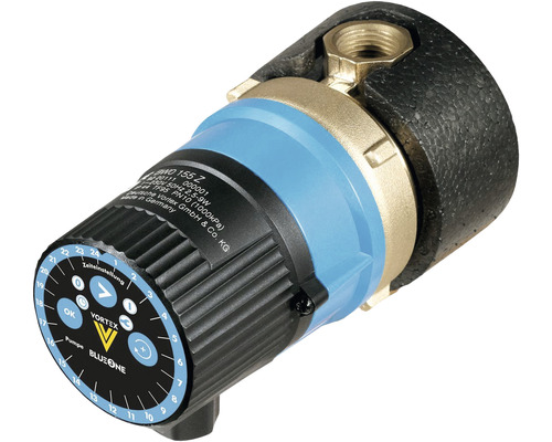 Pompe à eau chaude sanitaire VORTEX BWO 155 RZ avec minuterie 1/2" 433-121-030 Vortex BlueOne circulateur avec réglage de l''heure