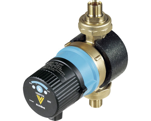 Pompe à eau chaude sanitaire VORTEX BWO 155 V ERT avec thermostat de réglage électronique 1 1/4" (1/2") 433-111-061