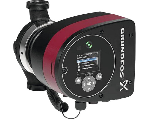 Pompe à rotor noyé à réglage électronique Grundfos MAGNA3 32-40 180 mm 2" 97924633 Pompe de circulation Grundfos MAGNA3