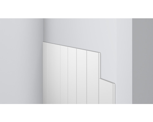 Panneaux muraux HDPS CP1 5 pces 122 x 10 x 7,9 cm Panneau mural en bois pour la décoration murale