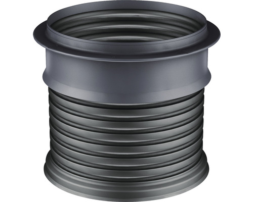 Tuyau d''évacuation en plastique avec soufflet