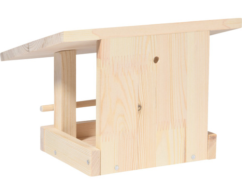 Mangeoire à oiseaux en bois