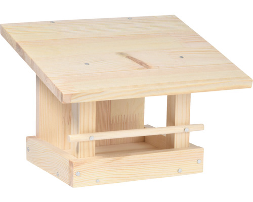 Mangeoire à oiseaux en bois