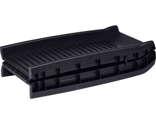 Rampe pour chien noire et pliable facilitant l''accès à la voiture