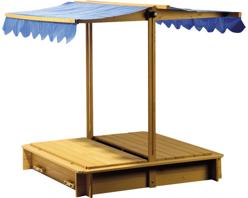 Sandkasten mit Dach für den Garten