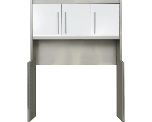 Stengel-Küchen - Studioline BxTxH 156x62x206 cm weiß glänzend montiert