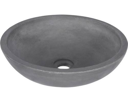 Vasque à poser Hura L 28 cm béton gris Vasque à poser Hura L 28 cm béton gris