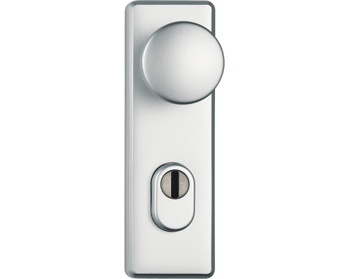 Türbeschlag mit Knauf und Schlüsselloch