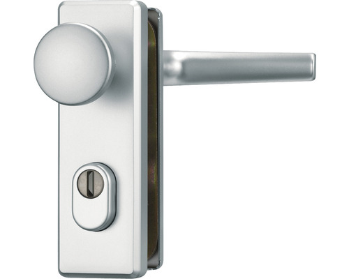 Türbeschlag mit Griff und Schloss