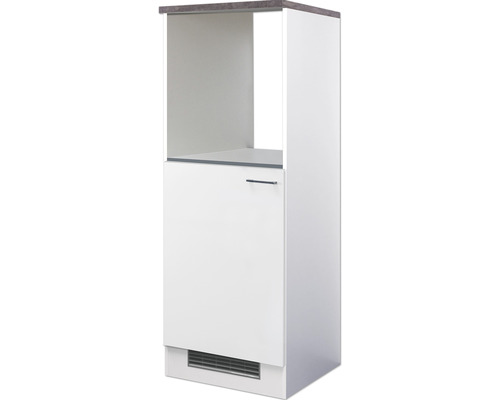 Highboard Flex-Well Lucca largeur 60 cm blanc