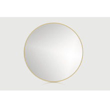 Miroir de salle de bains miroir Cordia ROUND LINE MIRROR Ø 60 cm or