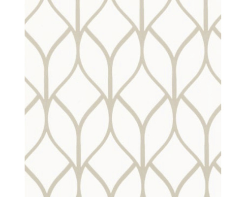 Papier peint avec motif de feuilles et de losanges