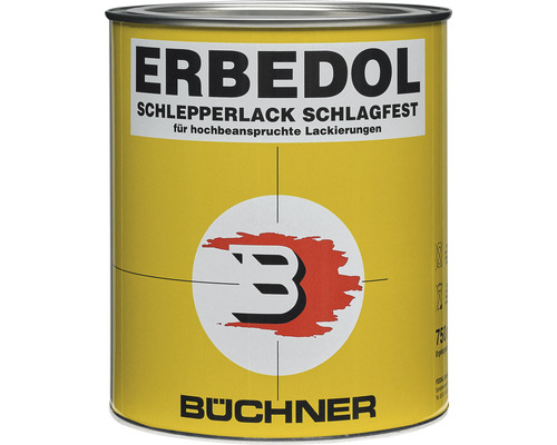 ERBEDOL Schlepperlack für Traktoren und Landwirtschaftliche Maschinen FENDT-GRÜN SL6350 grün 750 ml