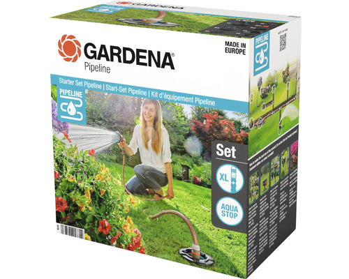 Kit de démarrage pipeline GARDENA pour arrosage de jardin