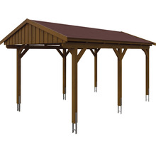Holzcarport mit Dach