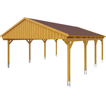 Holzcarport mit Dach