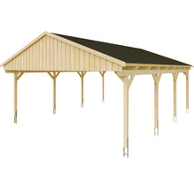 Holzcarport mit Dach