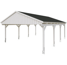 Holzcarport mit Dach