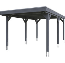 Carport simple SKAN Holz Grunewald 321 x 554 cm ardoise