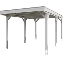 Carport simple SKAN Holz Grunewald 321 x 554 cm blanc