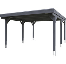 Carport simple SKAN Holz Grunewald 427 x 554 cm ardoise