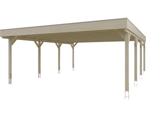 Carport en bois pour l''extérieur
