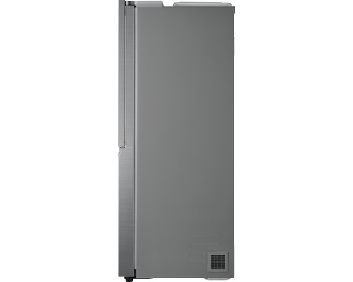 Vue latérale d''un réfrigérateur