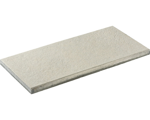 Dalle de terrasse en béton iStone Luxury gris-blanc 80 cm x 40 cm x 4 cm Panneau de construction en béton unique