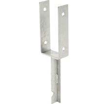 Support de poteau à bétonner avec trous de fixation