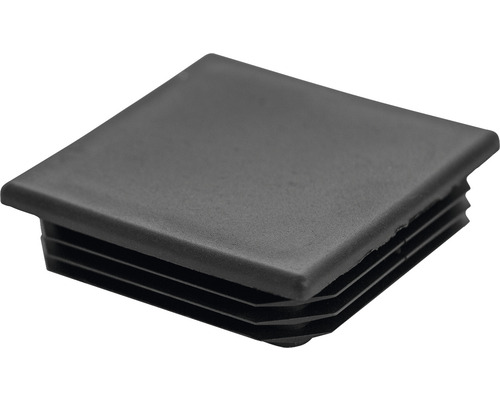 Chapeau de poteau PLUS 8 x 8 x 2,5 cm pour poteau en acier Bouchon carré en plastique