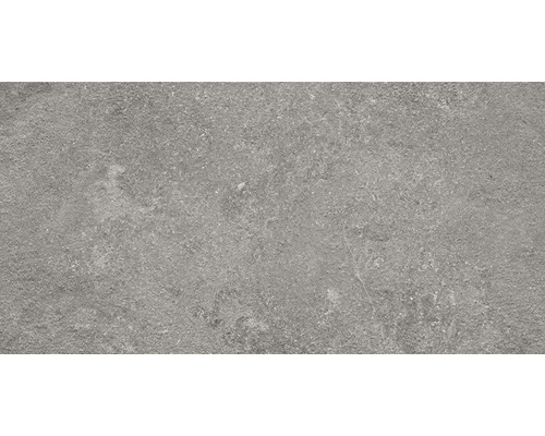 Carreau de sol gris aspect pierre.