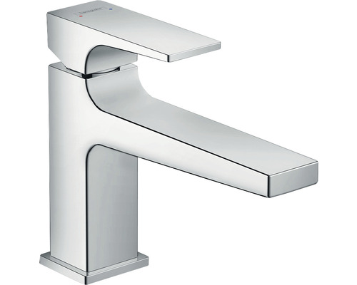 hansgrohe Waschtischarmatur METROPOL 100 mit Push-Open Ablaufgarnitur chrom 32502000