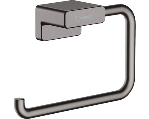 Dérouleur de papier toilette hansgrohe AddStoris brushed black chrom brossé(e) 41771340