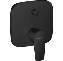 hansgrohe Badewannenarmatur Unterputz TALIS E schwarz matt ohne Unterputzgrundkörper 71474670