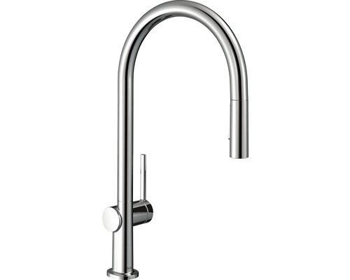 hansgrohe Küchenarmatur mit Ausziehbrause TALIS M54 chrom 72800000