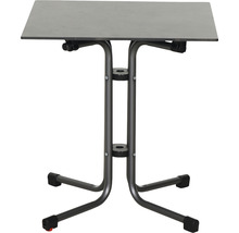 Klapptisch mit Metallgestell