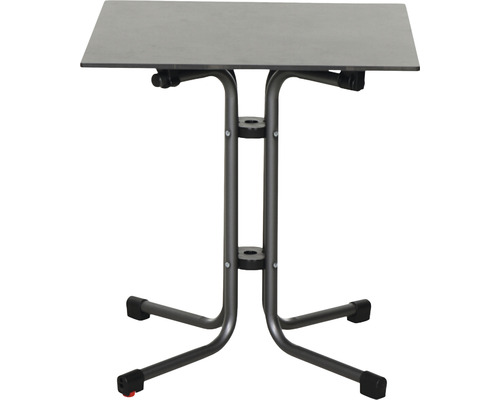Klapptisch mit Metallgestell