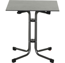 Klapptisch mit Metallgestell