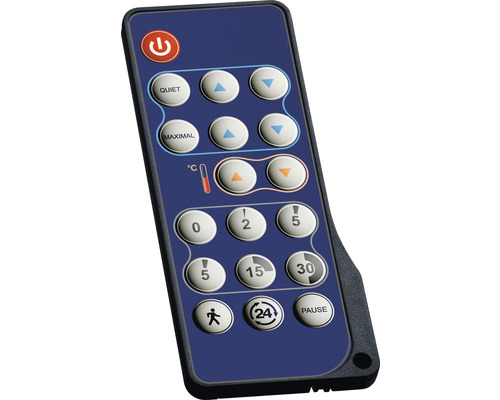 Télécommande avec boutons pour commander les fonctions de l''appareil