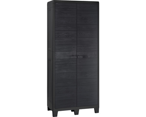 Armoire de jardin, armoire à outils Woody grande 78 x 46 x 182 cm anthracite