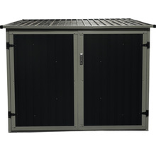 Garage à vélos, boîte de rangement WESTMANN avec supports à vélo 203 x 200 cm anthracite