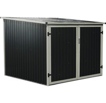 Garage à vélos, boîte de rangement WESTMANN avec supports à vélo 203 x 200 cm anthracite