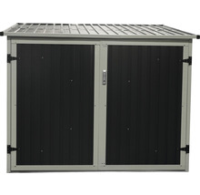 Garage à vélos, boîte de rangement WESTMANN avec supports à vélo 203 x 200 cm anthracite