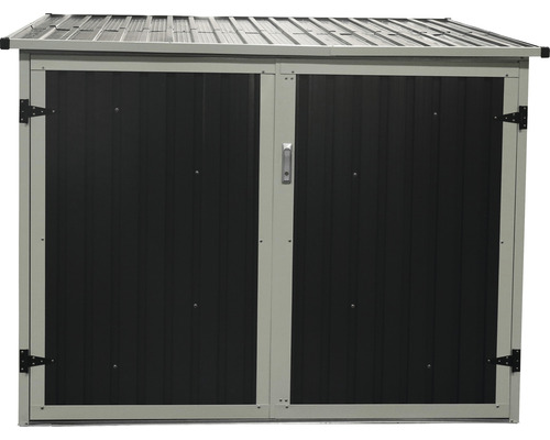 Metall Gerätehaus mit Doppeltür