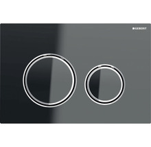 Plaque de commande Geberit avec deux boutons ronds