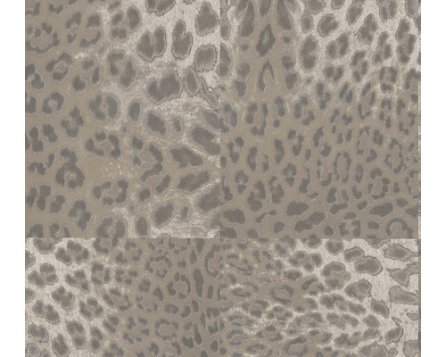 Papier peint intissé 38523-2 Desert Lodge motif léopard beige gris