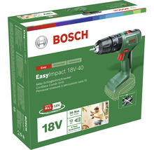 Perceuse-visseuse à percussion sur batterie Bosch EasyImpact 18V-40, sans batterie ni chargeur-thumb-0